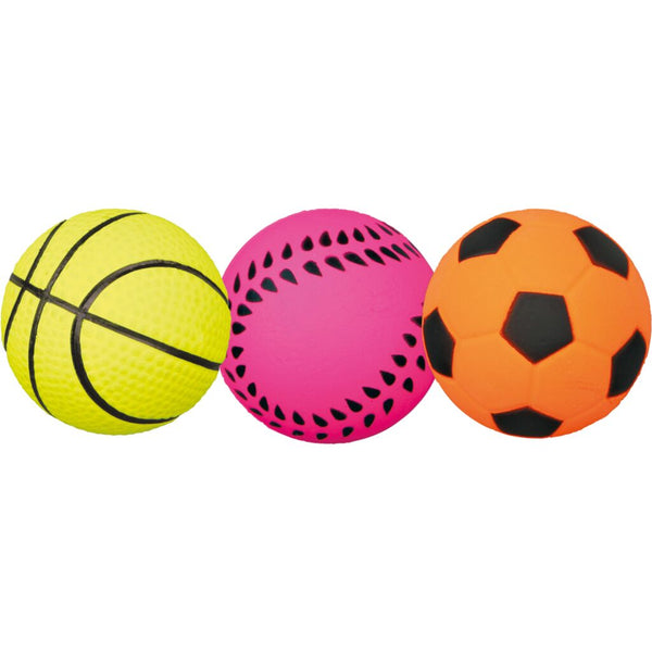 4x ball, floats, foam rubber, ø 4.5 cm