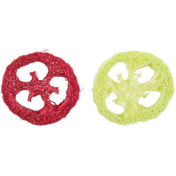 Jeu de disques, luffa, ø 6 cm, 2 pc.