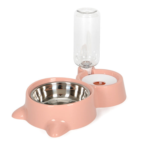 Nice Cat Bowl with Water Container